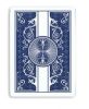 Bicycle Prestige Playing Cards, 100% Plastic, Regular Index, Blue, in Clear Plastic Hinged-Lid Box